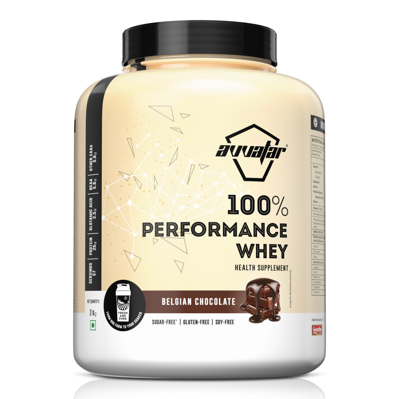 Avvatar 100% Performance Whey 2 Kg Belgian Chocolate