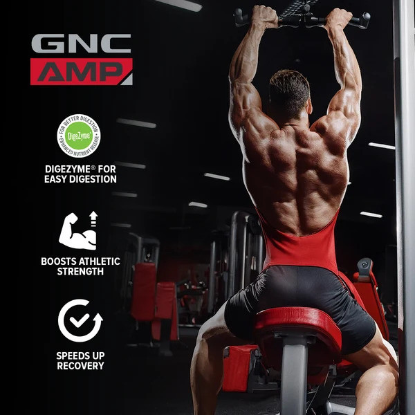 GNC AMP Pure Isolte Low Carb 2lbs Vanilla Custard