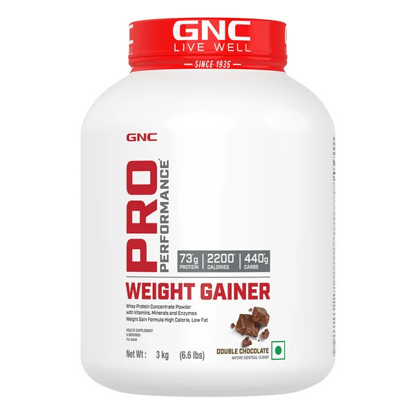 GNC Pro Performance Weight Gainer Double Chocolate 3 kg