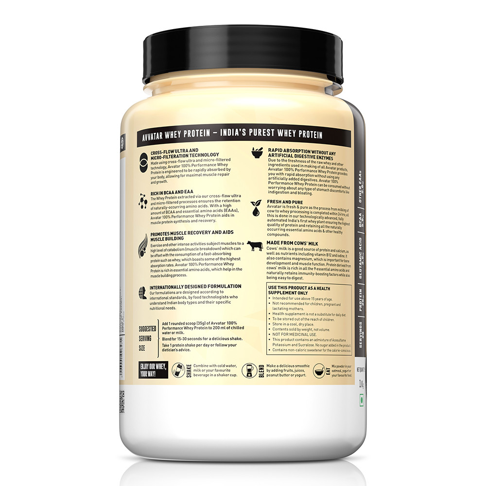 Avvatar 100% Performance Whey 2 Kg Belgian Chocolate