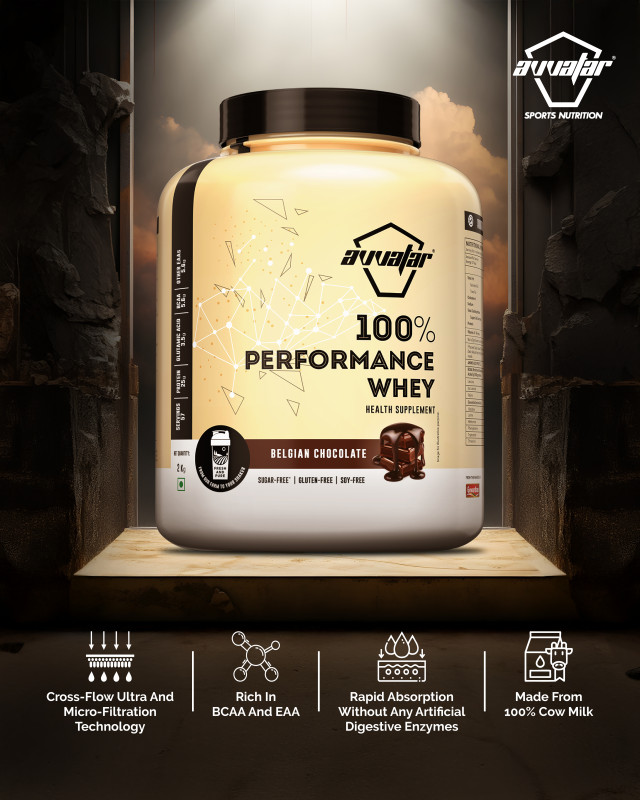 Avvatar 100% Performance Whey 2 Kg Belgian Chocolate