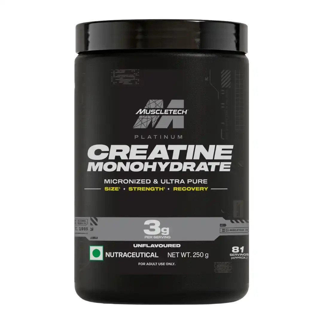 Muscletech Platinum Creatine Monohydrate 83 Servings Unflavoured